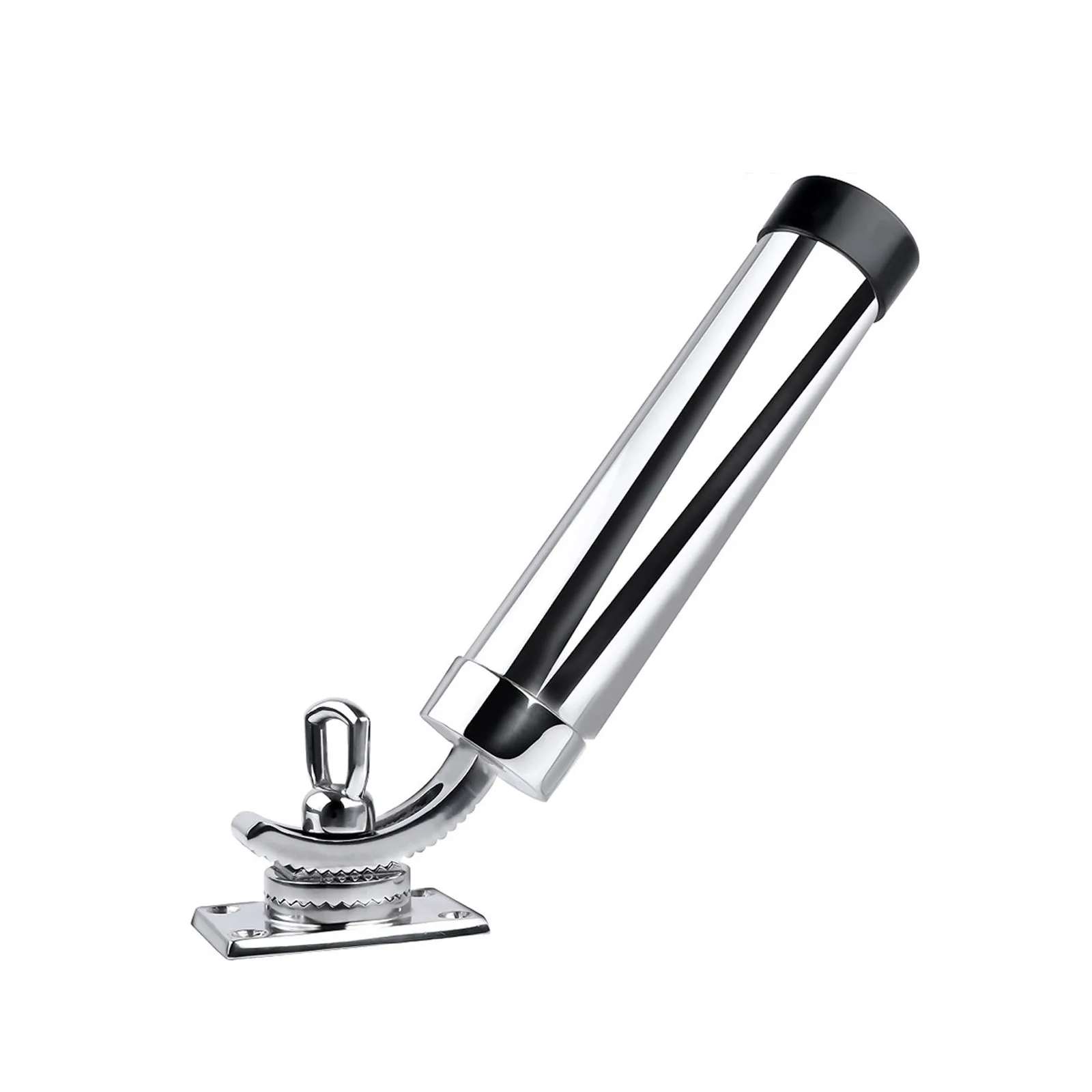 316 Stainless Steel Fishing Rod Holder 360 Degree Rotating Fishing Bracket New Yacht Ship G un Turret Rod Holder for Marine
316 Stainless Steel Fishing Rod Holder 360 Degree Rotating Fishing Bracket New Yacht Ship G un Turret Rod Holder for Marine