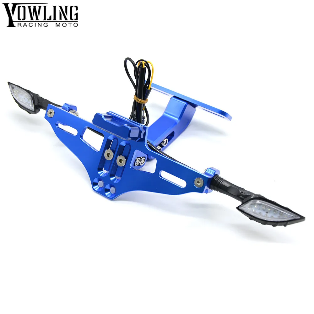 For Yamaha Motorcycle CNC Rear License Plate bracket folding with LED Light FZ1 FZ6 FZ-07 FZ8 FZ-09 FZ-10 FZS1000 FAZER
For Yamaha Motorcycle CNC Rear License Plate bracket folding with LED Light FZ1 FZ6 FZ-07 FZ8 FZ-09 FZ-10 FZS1000 FAZER