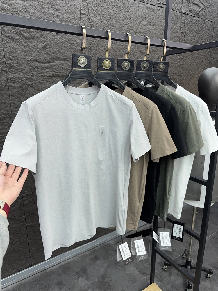 Svip Мужская летняя уличная круглая футболка Ne ort Sve Дышащая Qui Dry Sl Полиэфирное волокно Faion Urban Sle
Svip Мужская летняя уличная круглая футболка Ne ort Sve Дышащая Qui Dry Sl Полиэфирное волокно Faion Urban Sle