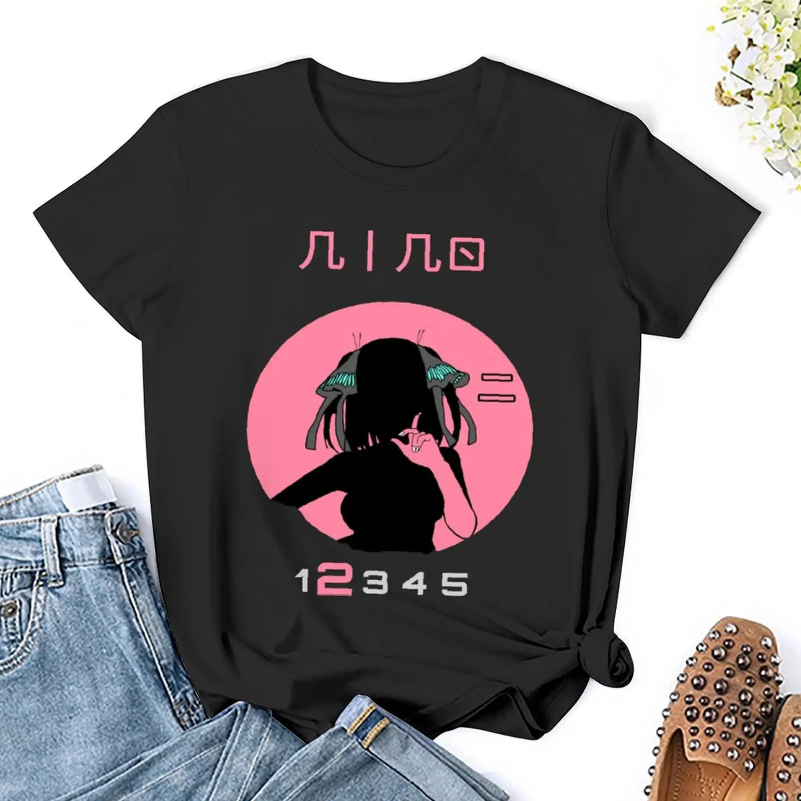 Round Neck QUINTUPLET ANIME NAKANO NINO STYLE 25 TOUBON Class T-shirt Sport T-shirts Top Quality Cute Home
Round Neck QUINTUPLET ANIME NAKANO NINO STYLE 25 TOUBON Class T-shirt Sport T-shirts Top Quality Cute Home