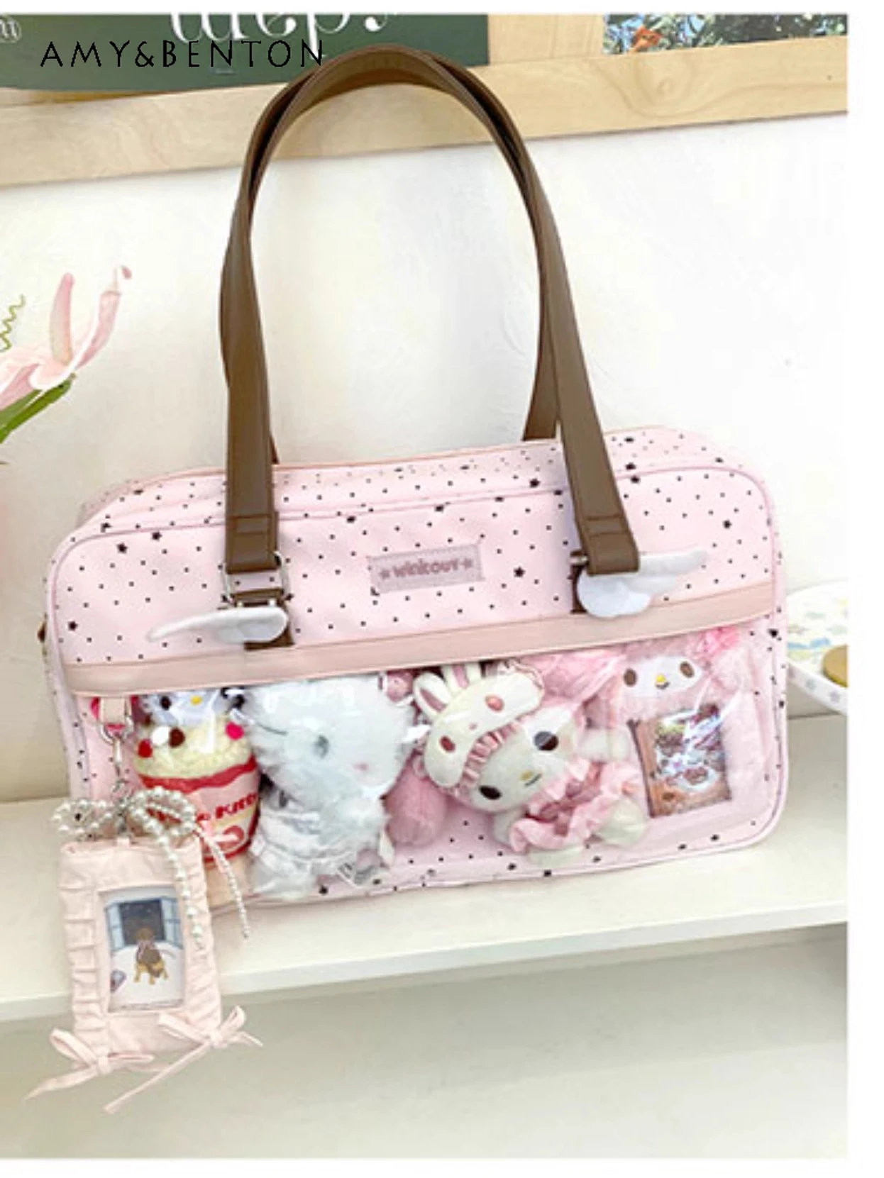 Original Versatile Two-dimensional Uniform Messenger Bag Japanese Sweet Itabag Daily Commuting Small Capacity Handbag Student
Original Versatile Two-dimensional Uniform Messenger Bag Japanese Sweet Itabag Daily Commuting Small Capacity Handbag Student