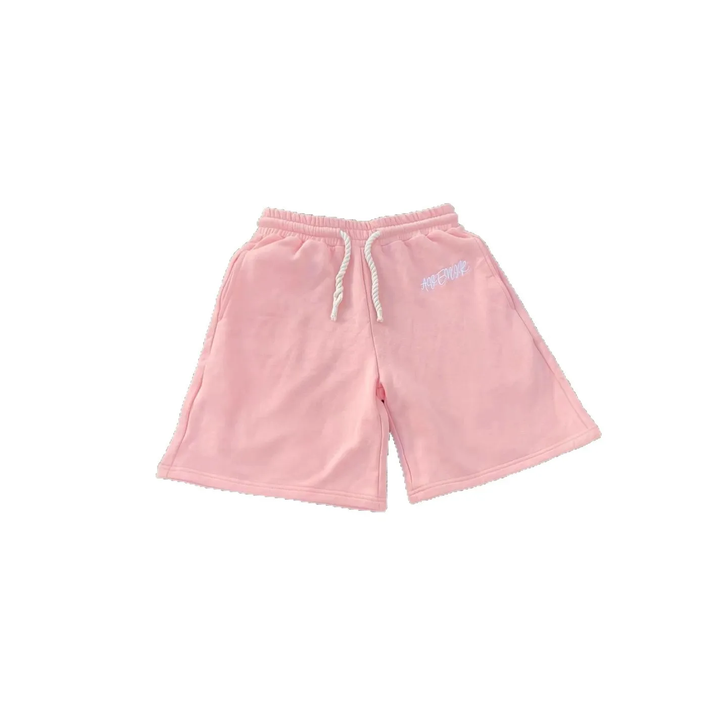 Pink letter embroidered sweatpants shorts high waisted drawstring casual home street style sports pants 2026 new style
Pink letter embroidered sweatpants shorts high waisted drawstring casual home street style sports pants 2026 new style
