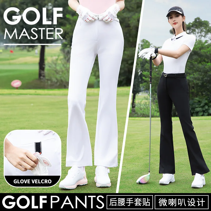 2025 Summer Golf Womens Flare Pants Set with Sun Protection Short Sleeve Top
2025 Summer Golf Womens Flare Pants Set with Sun Protection Short Sleeve Top