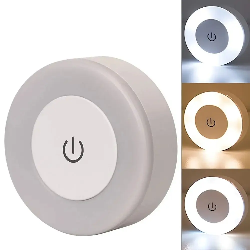 Practical 3 Modes Night Lights USB Rechargeable Long-Lasting LED Tap Light Energy Saving Round Wall Light Wardrobe
Practical 3 Modes Night Lights USB Rechargeable Long-Lasting LED Tap Light Energy Saving Round Wall Light Wardrobe