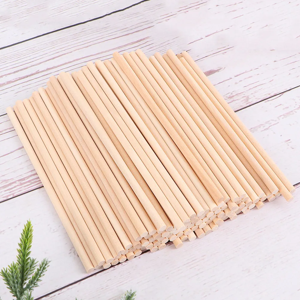 50Pcs Cylindrical Wooden Sticks Natural Wood Dowel Rods for DIY Craft Projects Modeling Building Decorative Use Porch Christmas
50Pcs Cylindrical Wooden Sticks Natural Wood Dowel Rods for DIY Craft Projects Modeling Building Decorative Use Porch Christmas