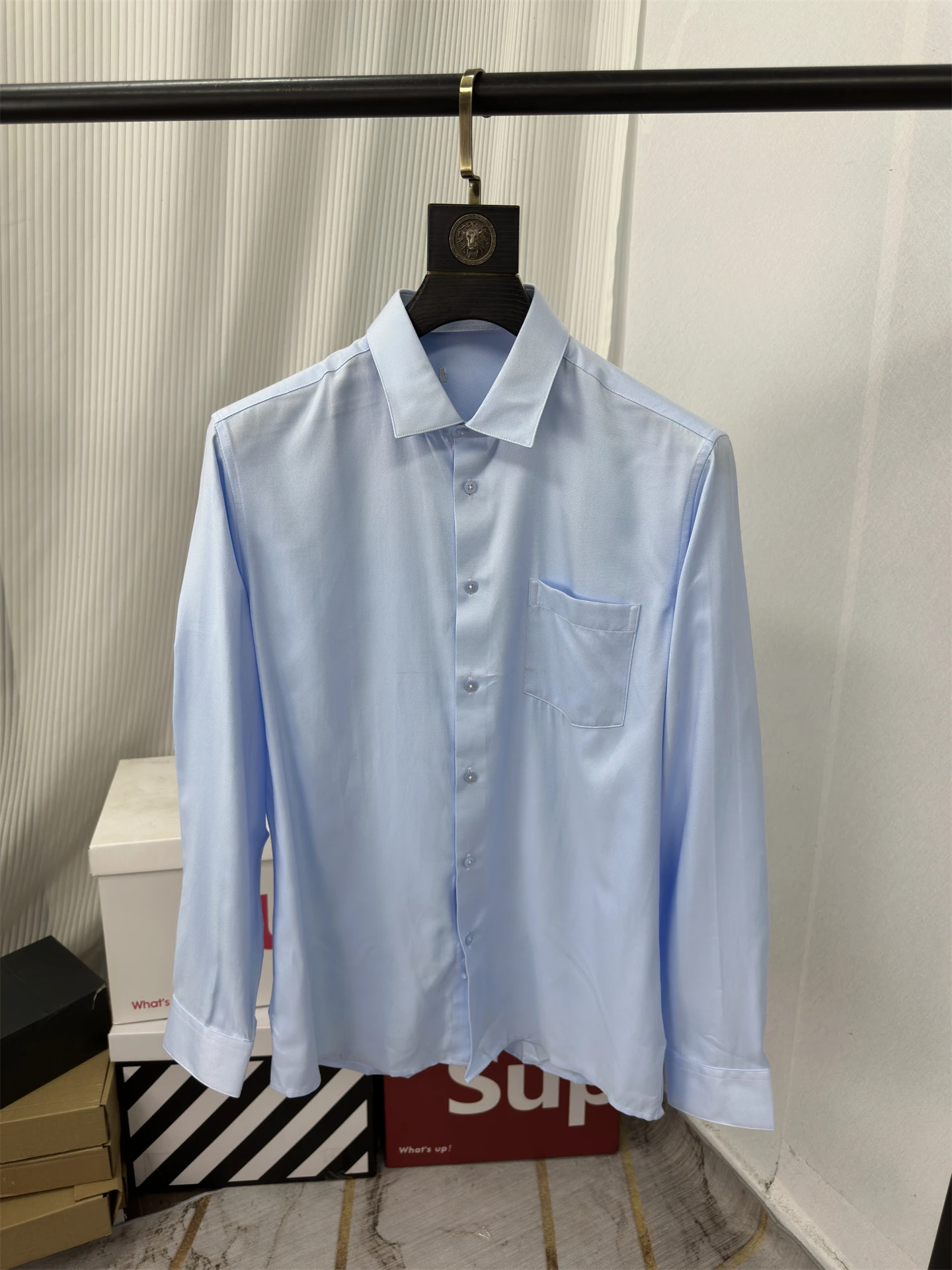 Men's Casual Long Sve irt Spring Sle Breathable Comfortable Commute Faionable irt Stand Fit Polyester Blend
Men's Casual Long Sve irt Spring Sle Breathable Comfortable Commute Faionable irt Stand Fit Polyester Blend