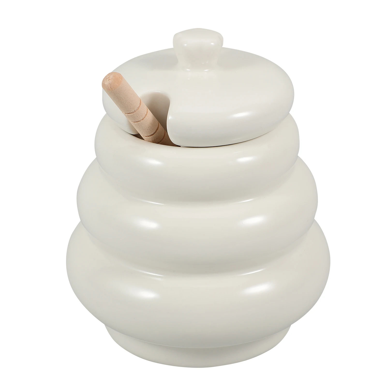 1 Set With Lid Dipper Cute Ceramic Dispenser Storage Pot For Kitchen Cute Ceramic Honey Dispenser Syrup Jam Honey Container
1 Set With Lid Dipper Cute Ceramic Dispenser Storage Pot For Kitchen Cute Ceramic Honey Dispenser Syrup Jam Honey Container