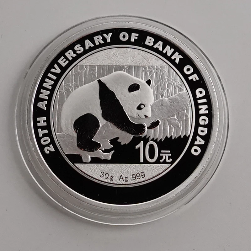 Монеты Comm на годовщину китайской серебряной панды, 2016 год, 10 юаней, Ag.999, 30 г UNC
Монеты Comm на годовщину китайской серебряной панды, 2016 год, 10 юаней, Ag.999, 30 г UNC