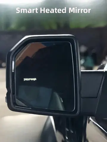 For Ford F-150 F150 XL King Ranch Platinum Raptor SuperCrew 2015-2020 with Blind Spot Side Heated Clear Door Wing Mirror Glass
