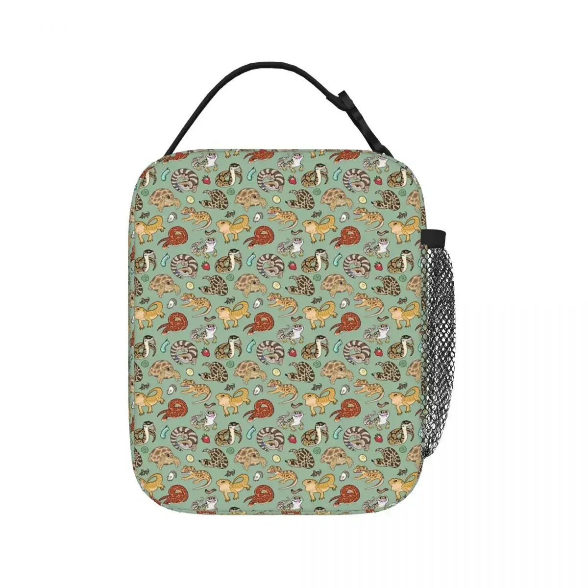 Reptile Pets Pattern - Green Insulated Lunch Bags Picnic Bags Thermal Cooler Lunch Box Lunch Tote for Woman Work Children School
Reptile Pets Pattern - Green Insulated Lunch Bags Picnic Bags Thermal Cooler Lunch Box Lunch Tote for Woman Work Children School