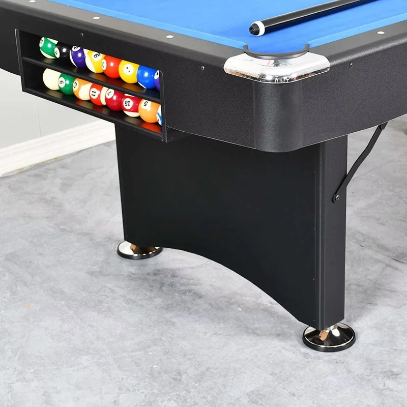 Factory Sale 7ft 8ft Mini Indoor Sports Pool Table Black 8-Foldable MDF Billiard Table with Full Accessories Ready to Ship
Factory Sale 7ft 8ft Mini Indoor Sports Pool Table Black 8-Foldable MDF Billiard Table with Full Accessories Ready to Ship