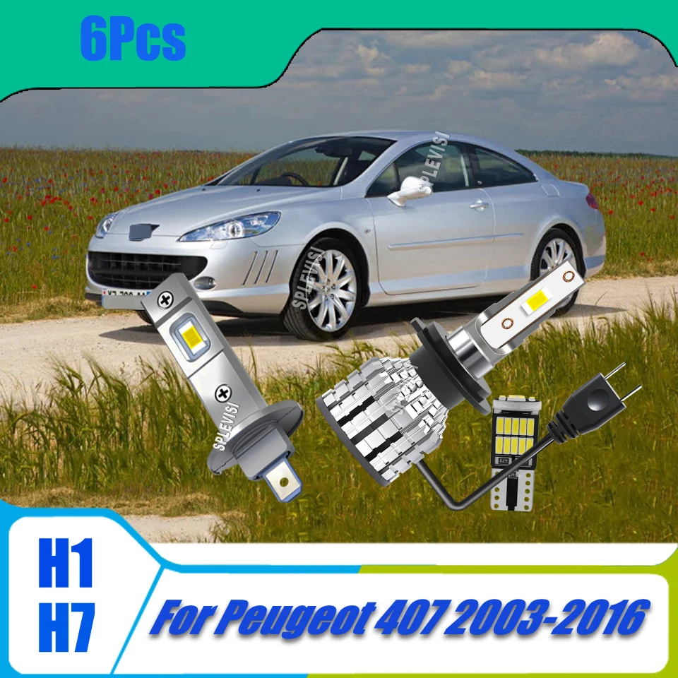 High Low Beam LED Bulbs 12V - closely replicate the factory halogen bulb For Peugeot 407 2003- 2011 2012 2013 2014 2015 2016
High Low Beam LED Bulbs 12V - closely replicate the factory halogen bulb For Peugeot 407 2003- 2011 2012 2013 2014 2015 2016