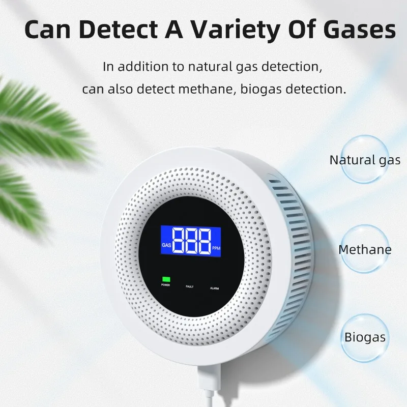 Wireless WiFi Gas Leak Detector APP Remote Monitor Methane LPG Biogas Leakage Alarm Sensor Home Safety Warning Device
Wireless WiFi Gas Leak Detector APP Remote Monitor Methane LPG Biogas Leakage Alarm Sensor Home Safety Warning Device