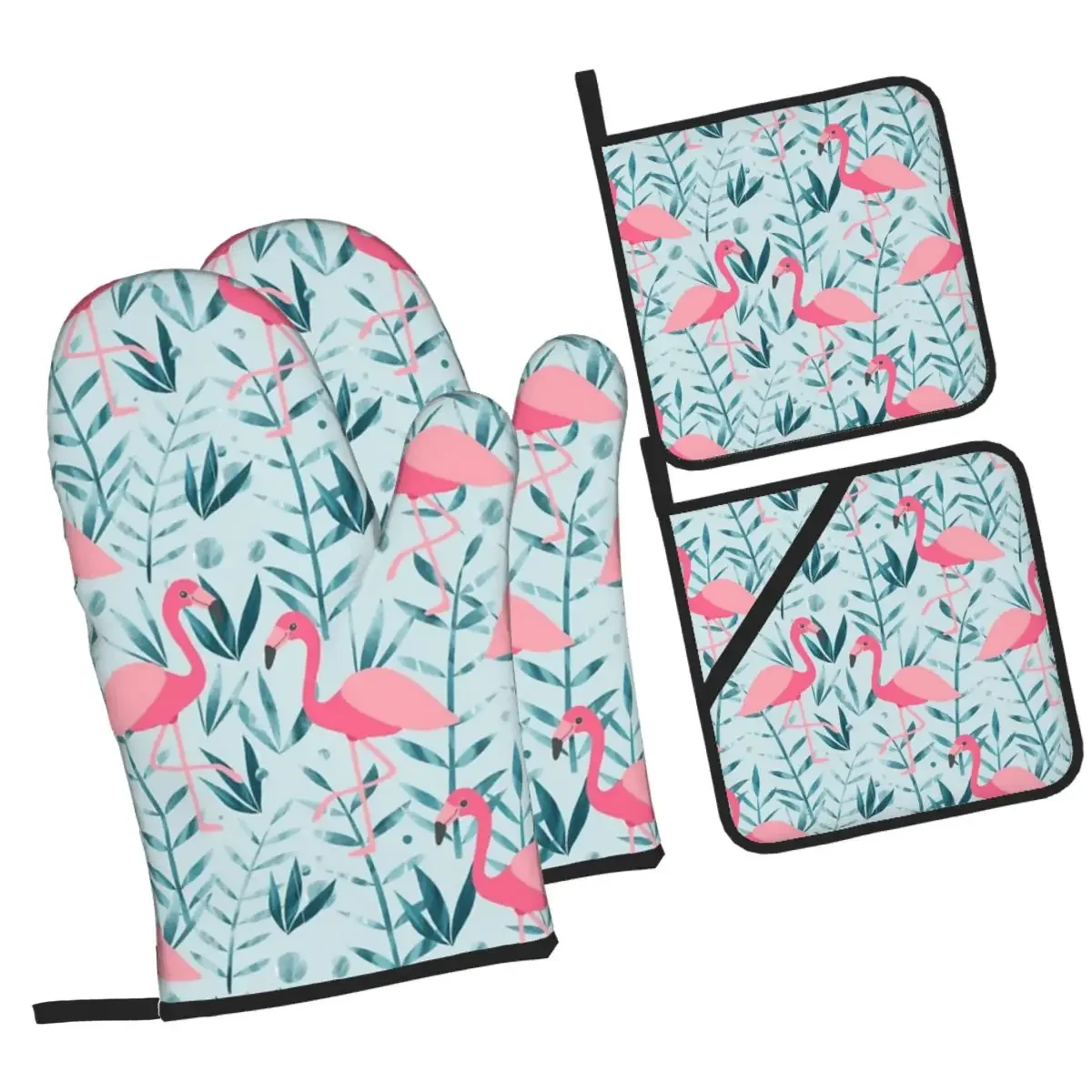 Фламинго Кактус Тропические резиновые прихватки и держатель для кастрюли Наборы из 4 штук для выпечки, кухни, приготовления пищи, устойчивые к грилю нескользящие перчатки
Фламинго Кактус Тропические резиновые прихватки и держатель для кастрюли Наборы из 4 штук для выпечки, кухни, приготовления пищи, устойчивые к грилю нескользящие перчатки