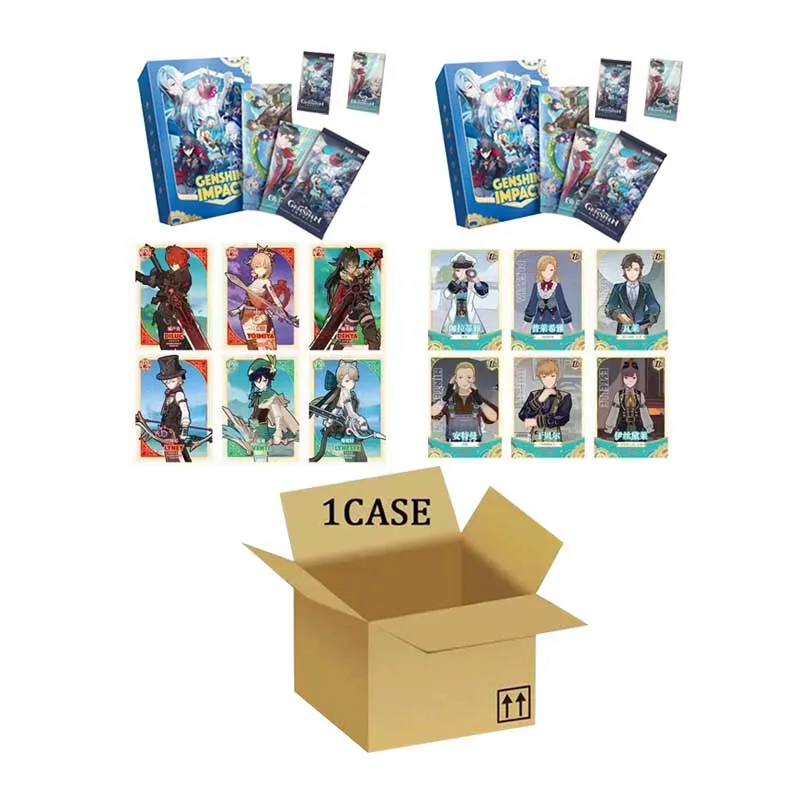 Genshin Impact Collection Cards Booster Box Limited Rare Anime Table Playing Game Board Cards 
Genshin Impact Collection Cards Booster Box Limited Rare Anime Table Playing Game Board Cards