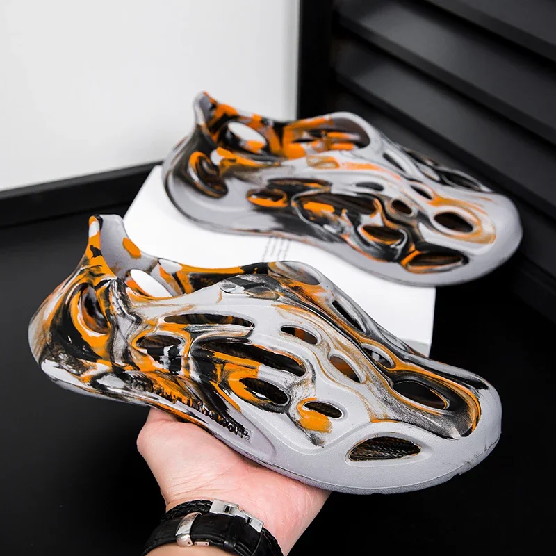 Summer New 2025 Men's Sandals Breathable Hollow Out Casual River Rafting Lightweight Shoes with Head Hole for Easy Wearing Male
Summer New 2025 Men's Sandals Breathable Hollow Out Casual River Rafting Lightweight Shoes with Head Hole for Easy Wearing Male