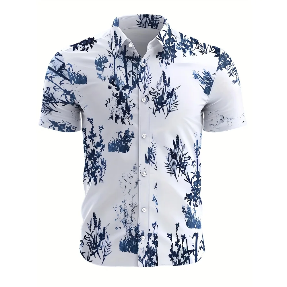 Summer Fashionmen's Palm Leaf Tropical Hawaiian Shirt Oversized Beach Short Sleeve Coconut Tree Shirts Tees Tops Casual Clothes
Summer Fashionmen's Palm Leaf Tropical Hawaiian Shirt Oversized Beach Short Sleeve Coconut Tree Shirts Tees Tops Casual Clothes