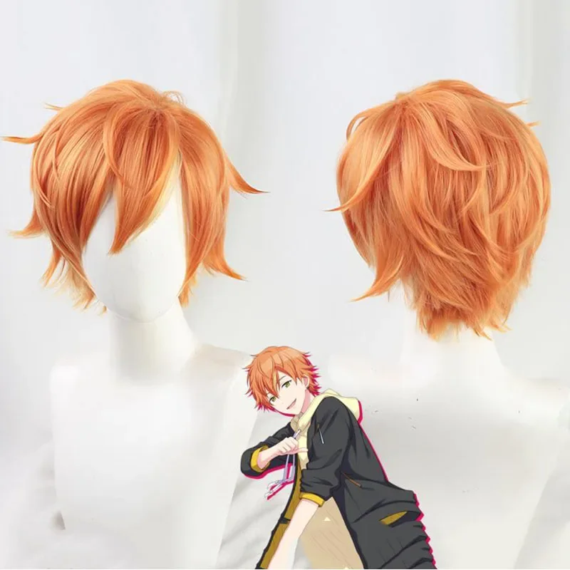 FC6Shinonome Akito Cosplay Short Orange Wig Project SEKAI COLORFUL STAGE! Heat Resistant Synthetic Hair @ FC8!
FC6Shinonome Akito Cosplay Short Orange Wig Project SEKAI COLORFUL STAGE! Heat Resistant Synthetic Hair @ FC8!