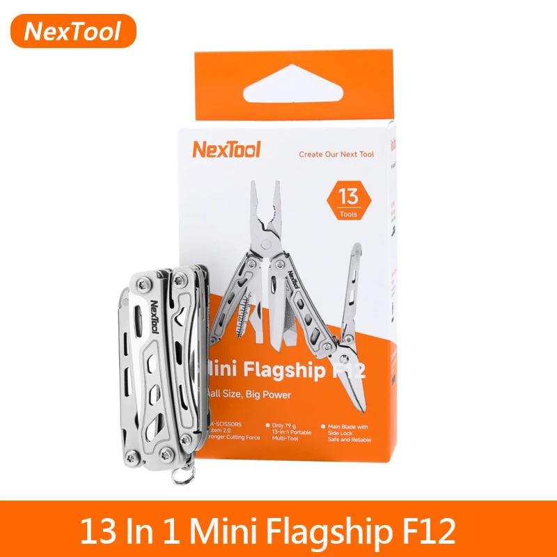 NexTool 13 In 1 Mini Flagship F12 Multi Functional Tool Folding EDC Multitool Screwdriver Pliers File Ruler Outdoor Hand Tools
NexTool 13 In 1 Mini Flagship F12 Multi Functional Tool Folding EDC Multitool Screwdriver Pliers File Ruler Outdoor Hand Tools