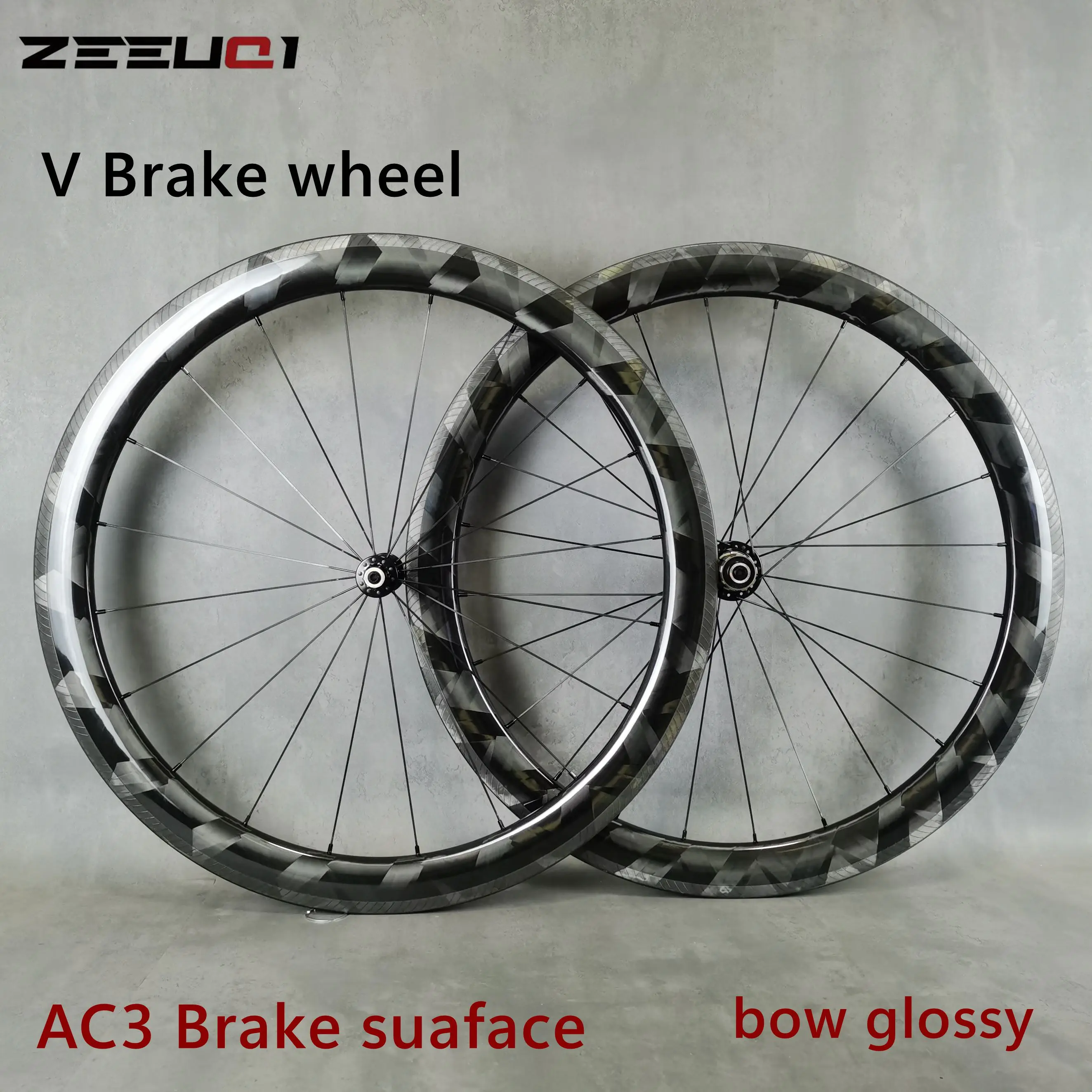 700C Carbon Wheels Road Bike V Brake wheelset,38/45/50/60mm Depth, 25/28mmWidth, Bow Glossy Finish,Customized logo,Novatec hub
700C Carbon Wheels Road Bike V Brake wheelset,38/45/50/60mm Depth, 25/28mmWidth, Bow Glossy Finish,Customized logo,Novatec hub