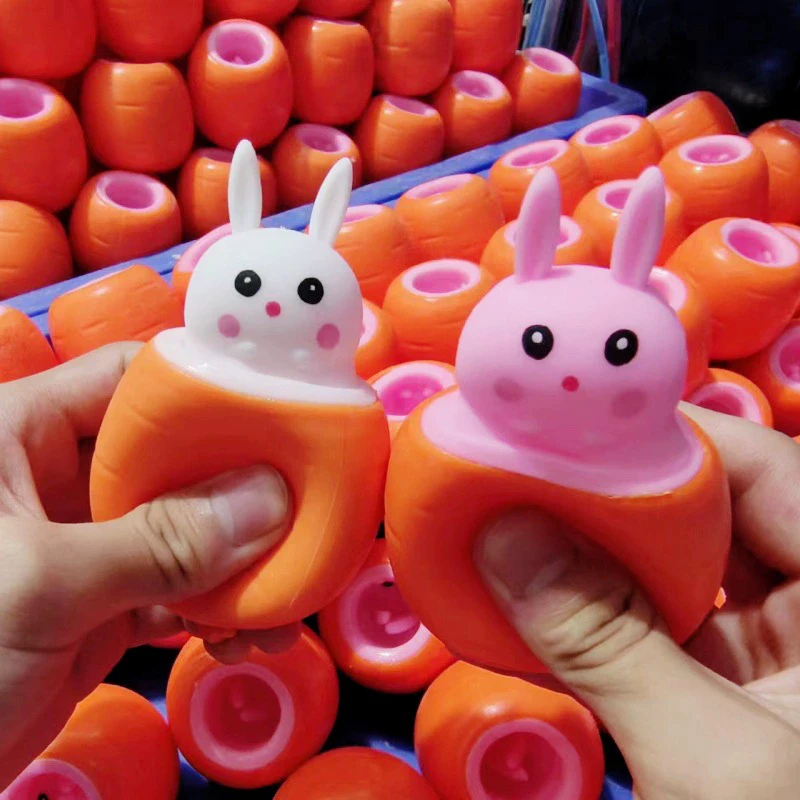 Squishy Carrot Rabbit Squeeze Telescopic Toys Kids Children's Radish Rabbit Cup Pinch Music Toy Creative Stress Relief Gift
Squishy Carrot Rabbit Squeeze Telescopic Toys Kids Children's Radish Rabbit Cup Pinch Music Toy Creative Stress Relief Gift