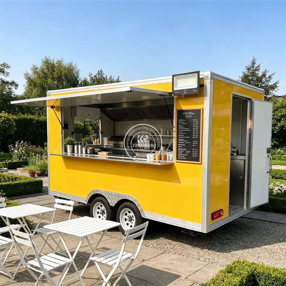 Customized Street Food Truck Kitchen Truck Concession Juice Coffee Ice Cream Catering Food Trailer With Fully Equipped
Customized Street Food Truck Kitchen Truck Concession Juice Coffee Ice Cream Catering Food Trailer With Fully Equipped