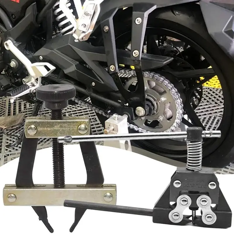 Roller Chain Breaker Tool Chain Holder Puller Tools Roller Chain Disassembly Tools Chains Replacement Set Chain Link Removal
Roller Chain Breaker Tool Chain Holder Puller Tools Roller Chain Disassembly Tools Chains Replacement Set Chain Link Removal