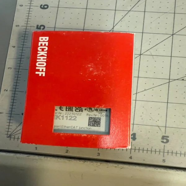 Ek1122 I/o Series 2-port Ethercat Junction-surplus Brand New Original Spot Plc
Ek1122 I/o Series 2-port Ethercat Junction-surplus Brand New Original Spot Plc