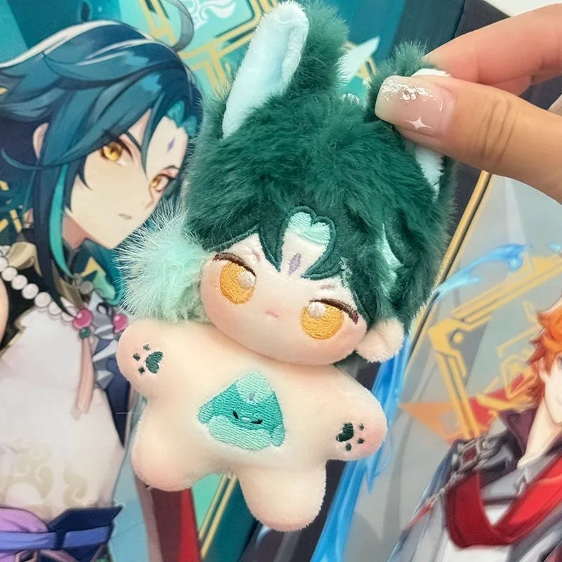 10cm Anime Genshin Impact Xiao Plushie Figures Xiao Cosplay Cotton Stuffed Plush Doll Toys Pendants Keychain Birthday Xmas Gift
10cm Anime Genshin Impact Xiao Plushie Figures Xiao Cosplay Cotton Stuffed Plush Doll Toys Pendants Keychain Birthday Xmas Gift
