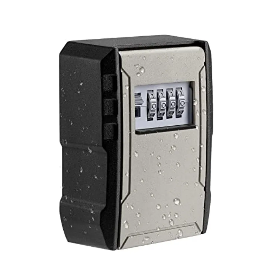 UPGRADE Extra Large Capacity Key Lock Box Weatherproof Wall Mount Key Box for Car Keys Fob House Keys Key Safe Security Storage
UPGRADE Extra Large Capacity Key Lock Box Weatherproof Wall Mount Key Box for Car Keys Fob House Keys Key Safe Security Storage