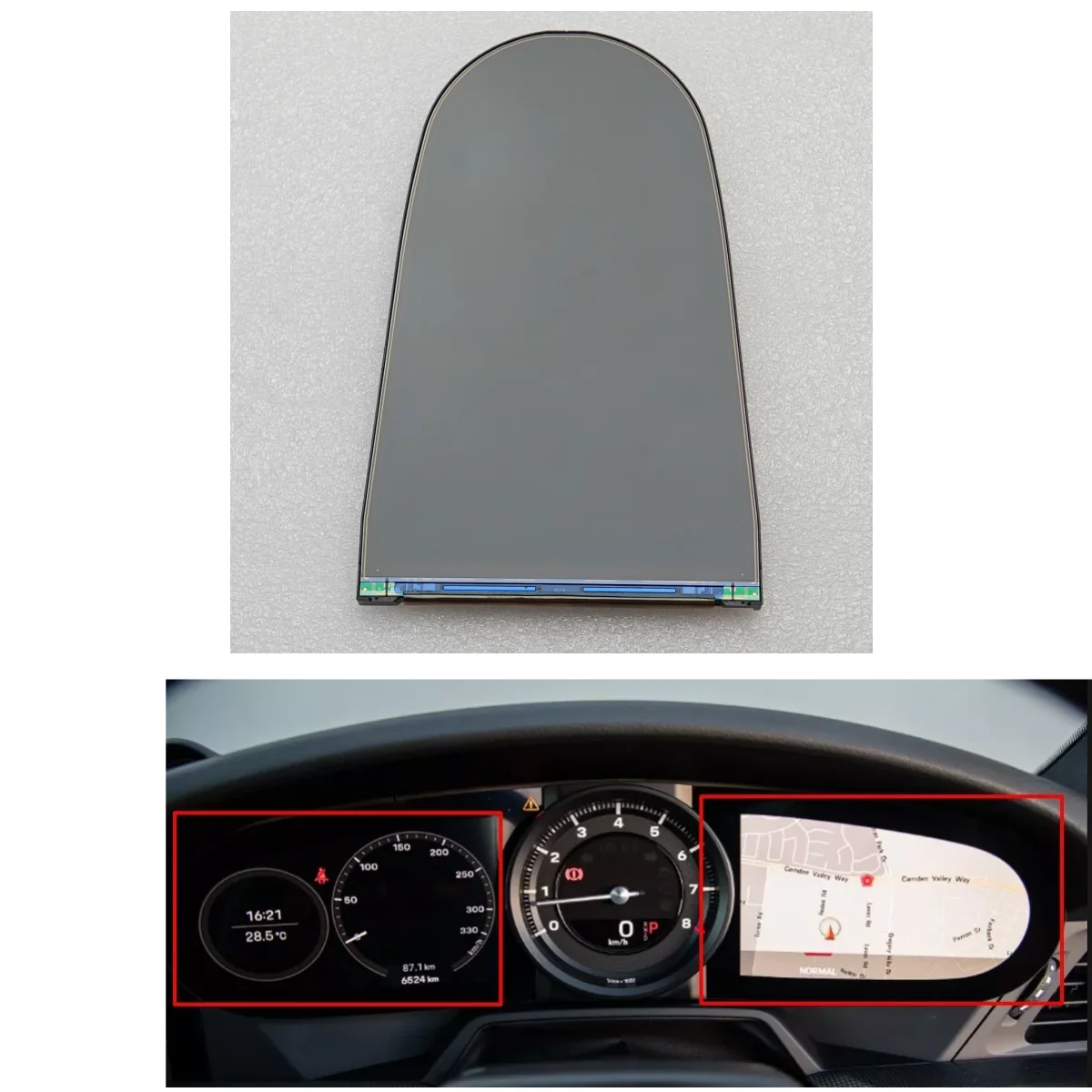 OEM LCD Display for 2017-2023 Porsche Panamera Cayenne Dashboard Instrument Cluster Screen Repair
OEM LCD Display for 2017-2023 Porsche Panamera Cayenne Dashboard Instrument Cluster Screen Repair