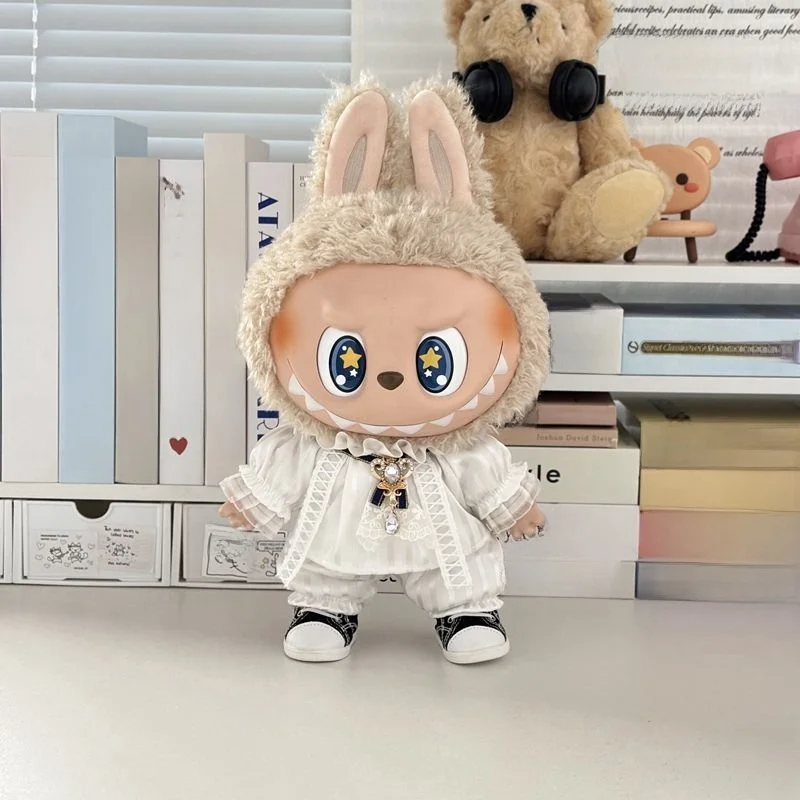 Labubu 40 см виниловая игрушечная подставка для одежды поза 38 см резиновая кукольная одежда модная игровая кукольная одежда повседневная глубокая только
Labubu 40 см виниловая игрушечная подставка для одежды поза 38 см резиновая кукольная одежда модная игровая кукольная одежда повседневная глубокая только