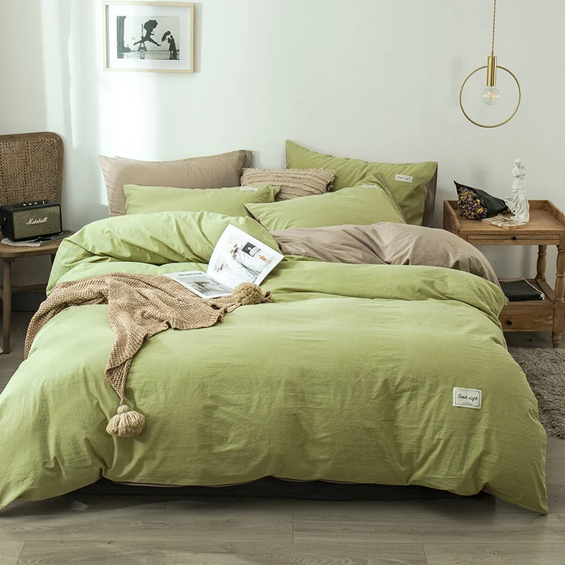 2022 New Long-staple Cotton Four-piece Bed Sheet Star And Moon Pattern Plain Cotton Bedding Light Luxury Models Avocado Green
2022 New Long-staple Cotton Four-piece Bed Sheet Star And Moon Pattern Plain Cotton Bedding Light Luxury Models Avocado Green