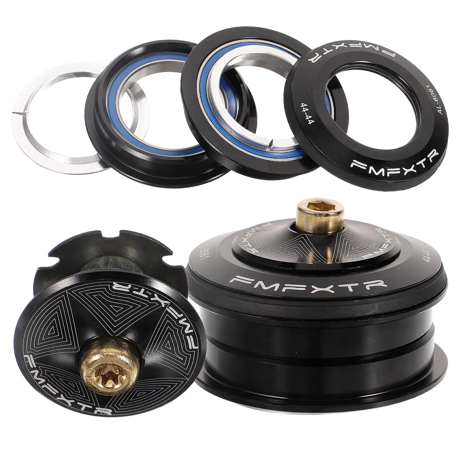 Bike Headset 42-42mm Sealed Bearing Stem Tapered Stack Durable Lightweight Smooth Mountain Road Bike Replacement Part Accessory
Bike Headset 42-42mm Sealed Bearing Stem Tapered Stack Durable Lightweight Smooth Mountain Road Bike Replacement Part Accessory