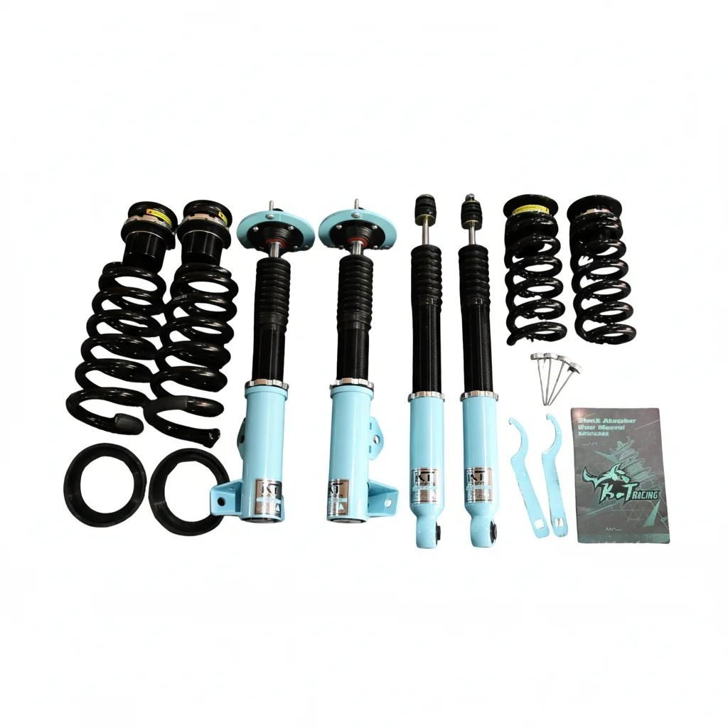 KT Pillowball Top Mount Coilovers for Volkswagen Golf 4 4WD 1998-2004 Suspension Shock Absorber 4pcs Kit
KT Pillowball Top Mount Coilovers for Volkswagen Golf 4 4WD 1998-2004 Suspension Shock Absorber 4pcs Kit