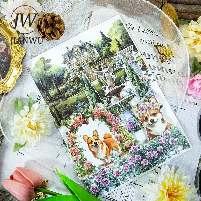 JIANWU Vintage Plant Flower Character Dogs Landscape Material Collage Sticker Book Creative DIY Journal Scrapbook Stationery
JIANWU Vintage Plant Flower Character Dogs Landscape Material Collage Sticker Book Creative DIY Journal Scrapbook Stationery