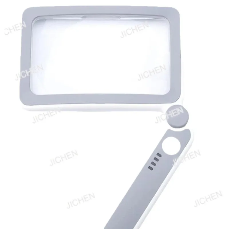 Charging High Power High Definition Handheld Folding Portable Elderly Reading Magnifying Glass Electronic Repair Components