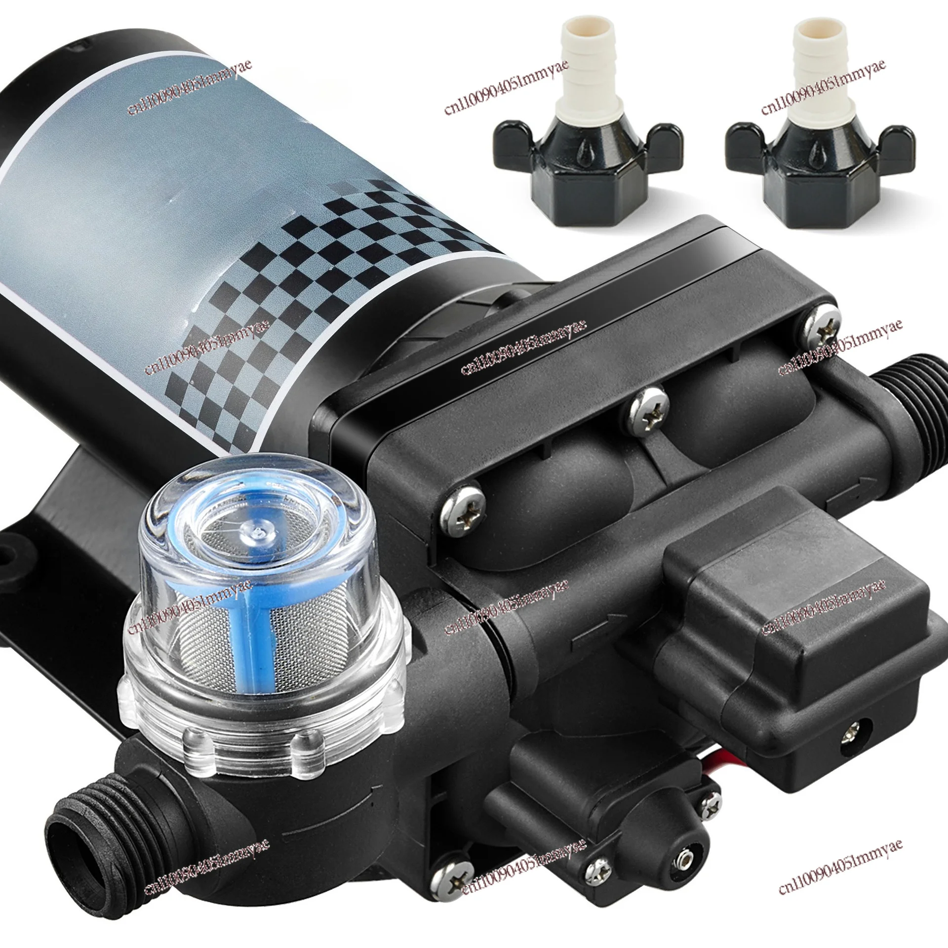 12V Micro DC Four Cavity Water Pump RV Yacht Booster Pump Low Noise
12V Micro DC Four Cavity Water Pump RV Yacht Booster Pump Low Noise