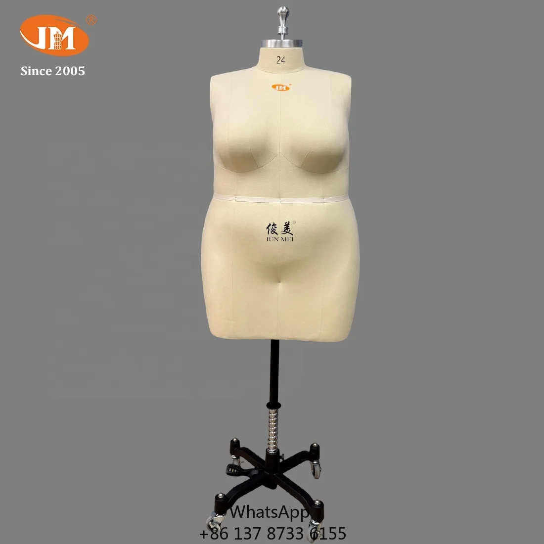 2016Plus Size Fiberglass Half Body Standing Dress Form Wedding Evening Gown Size 24 Pinable Mannequin Garment Draping Tailor
2016Plus Size Fiberglass Half Body Standing Dress Form Wedding Evening Gown Size 24 Pinable Mannequin Garment Draping Tailor