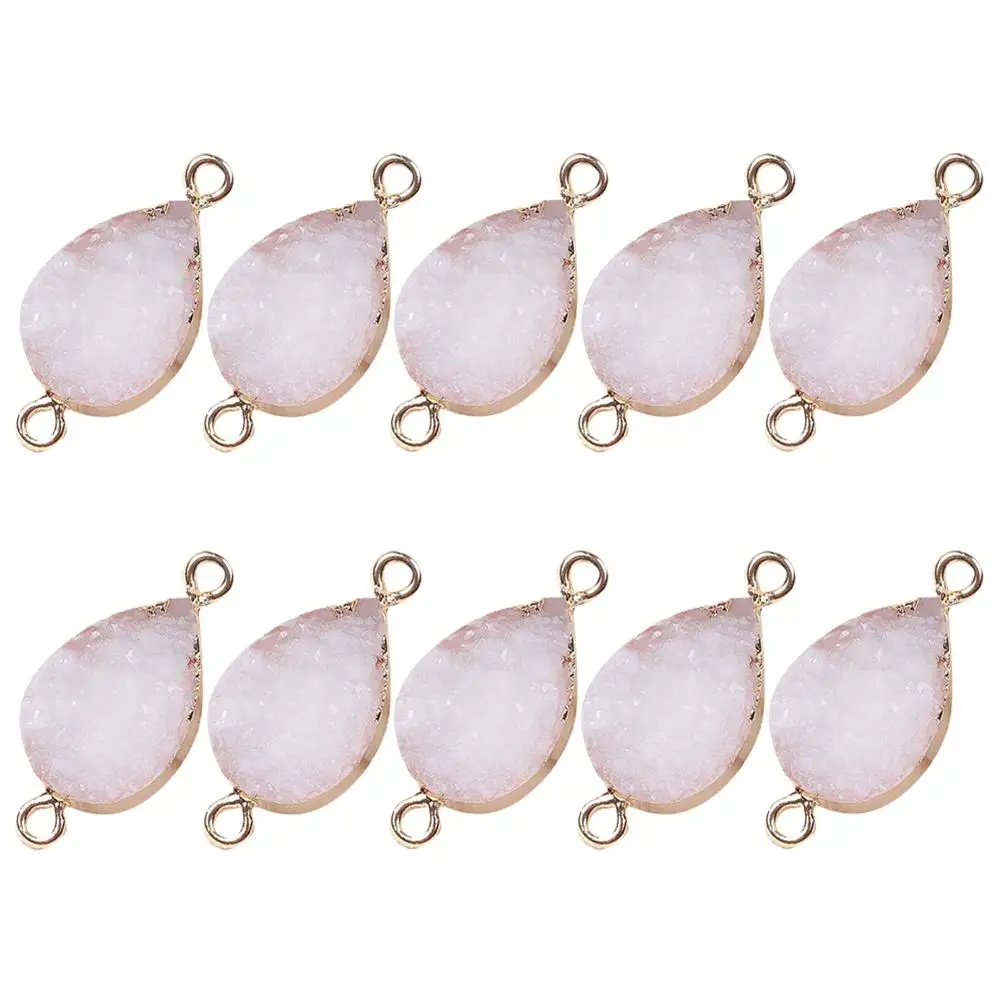10 Pcs Water Drop Crystal Pendant DIY Necklace Supplies Irregular Stone Charm Jewelry Making Accessories Boho Teardrop for Craft
10 Pcs Water Drop Crystal Pendant DIY Necklace Supplies Irregular Stone Charm Jewelry Making Accessories Boho Teardrop for Craft