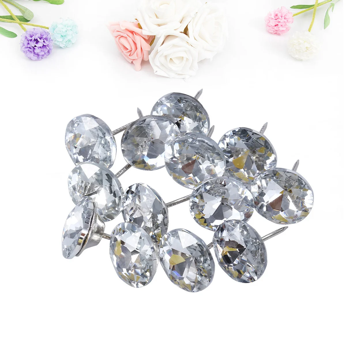 30Pcs Crystal Button 1Inch Transparent Sparkly Round Buttons for Sofa Upholstery Decoration DIY Furniture Renovation No Edge
30Pcs Crystal Button 1Inch Transparent Sparkly Round Buttons for Sofa Upholstery Decoration DIY Furniture Renovation No Edge