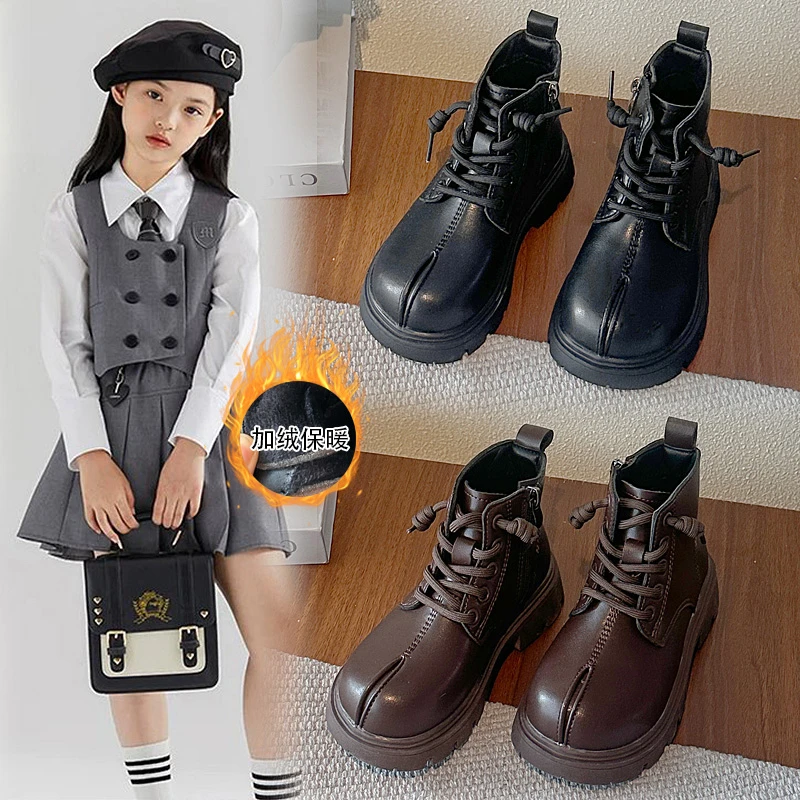 Kids Plush Lining Boots for Girls 2025 New Winter Toddler Girls Ankle Boots Non-slip Simple Versatile Kids School Party Footwear
Kids Plush Lining Boots for Girls 2025 New Winter Toddler Girls Ankle Boots Non-slip Simple Versatile Kids School Party Footwear