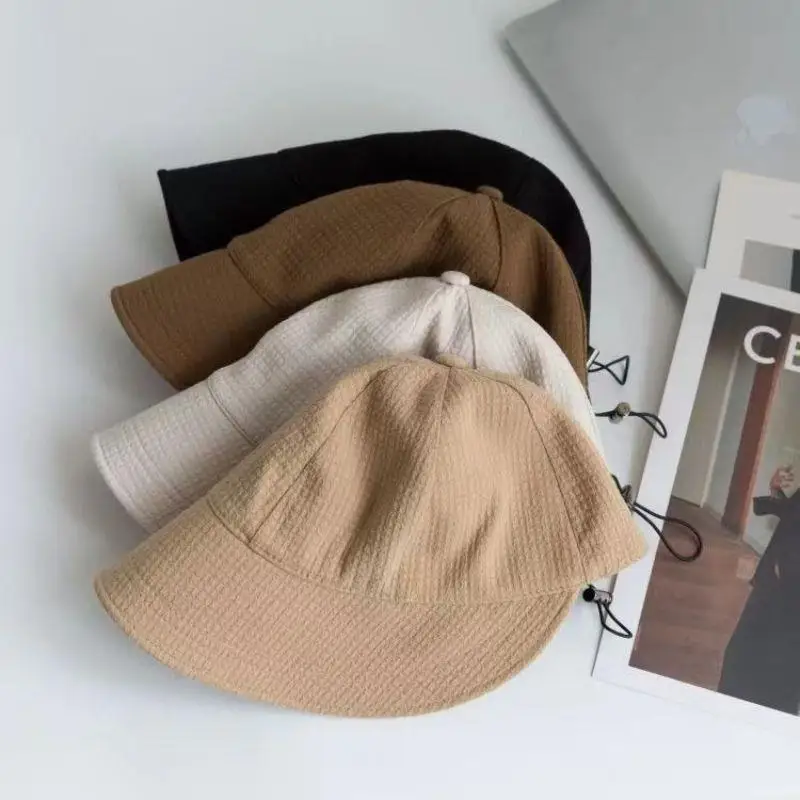 Spring And Summer Women Drawstring Waffle Baseball Cap Fashionable Sun Protection Beach Travel Sun Hat Sports Casual Bucket Hat
Spring And Summer Women Drawstring Waffle Baseball Cap Fashionable Sun Protection Beach Travel Sun Hat Sports Casual Bucket Hat