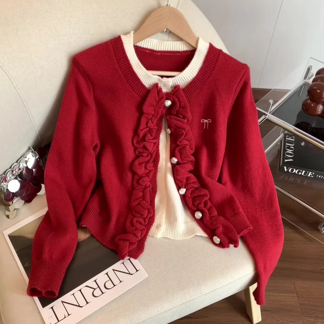 Women's round Neck Long Sleeve Casual Sweater French Elegant Aesthetic High Street Retro Top Winter Fashion Clothing 2025 New
Women's round Neck Long Sleeve Casual Sweater French Elegant Aesthetic High Street Retro Top Winter Fashion Clothing 2025 New