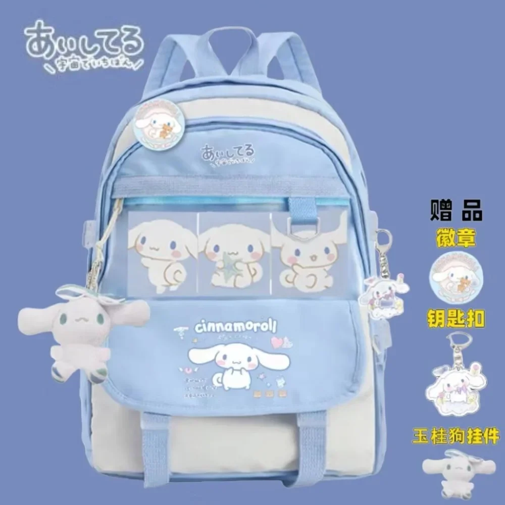 Anime Sanrioed Plush Toy Cinnamoroll Backpack Children Girl Boy Blue Schoolbag Kawaii Student School Bag Computer Large Gift
Anime Sanrioed Plush Toy Cinnamoroll Backpack Children Girl Boy Blue Schoolbag Kawaii Student School Bag Computer Large Gift