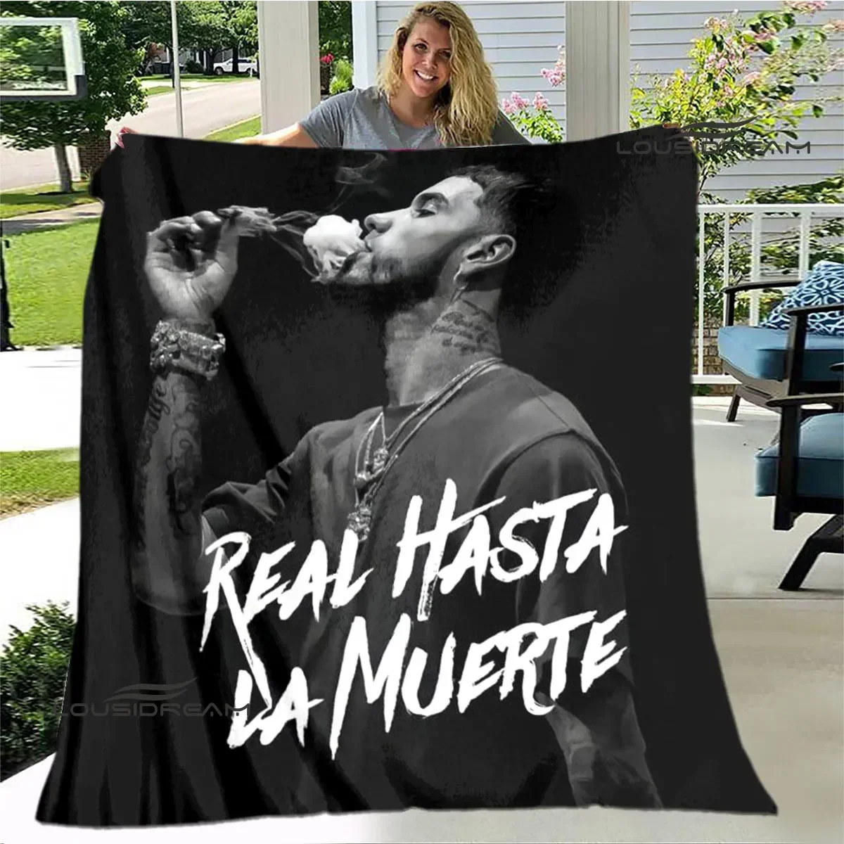 Rapper Anuel AA printed blankets Flange Warm blanket soft and comfortable home travel bed blanket picnic blankets birthday gift
Rapper Anuel AA printed blankets Flange Warm blanket soft and comfortable home travel bed blanket picnic blankets birthday gift