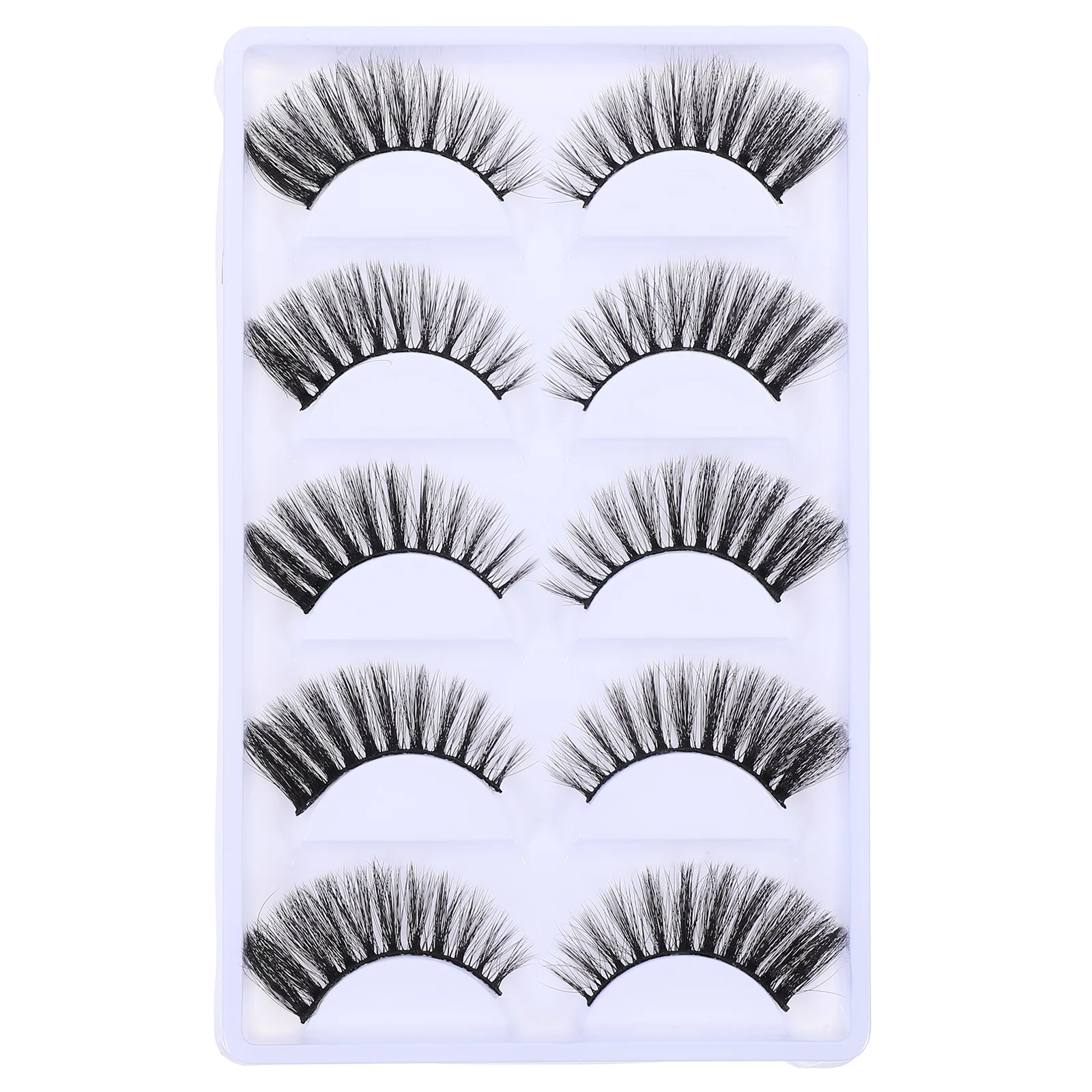 5 Pairs 3d False Eyelashes Extensions Kit Fake Curly Chemical Fiber Natural Thick Soft
5 Pairs 3d False Eyelashes Extensions Kit Fake Curly Chemical Fiber Natural Thick Soft