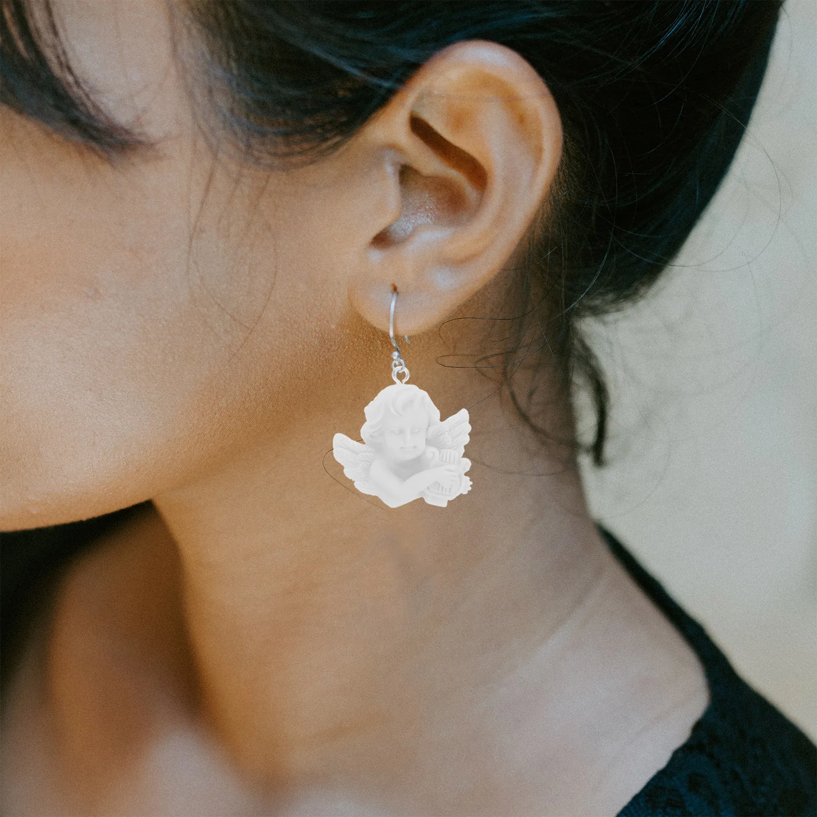 10Pcs DIY Angel Shaped Charms Earring Necklace Bracelet Pendants Jewelry Making Decorative Accessories Flatback Charms
10Pcs DIY Angel Shaped Charms Earring Necklace Bracelet Pendants Jewelry Making Decorative Accessories Flatback Charms