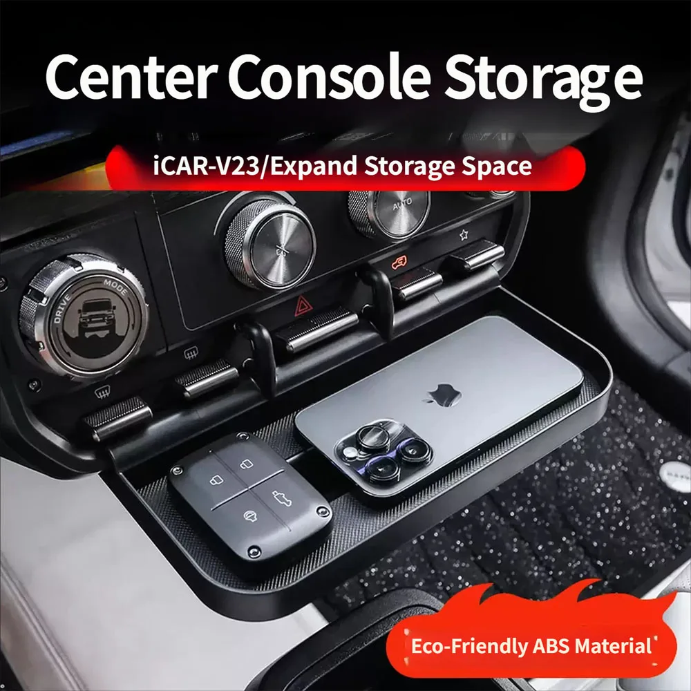 For Chery iCAR V23 Car ABS Central Storage Box Center Console Tray Organizer Interior Accessories Tidying
For Chery iCAR V23 Car ABS Central Storage Box Center Console Tray Organizer Interior Accessories Tidying