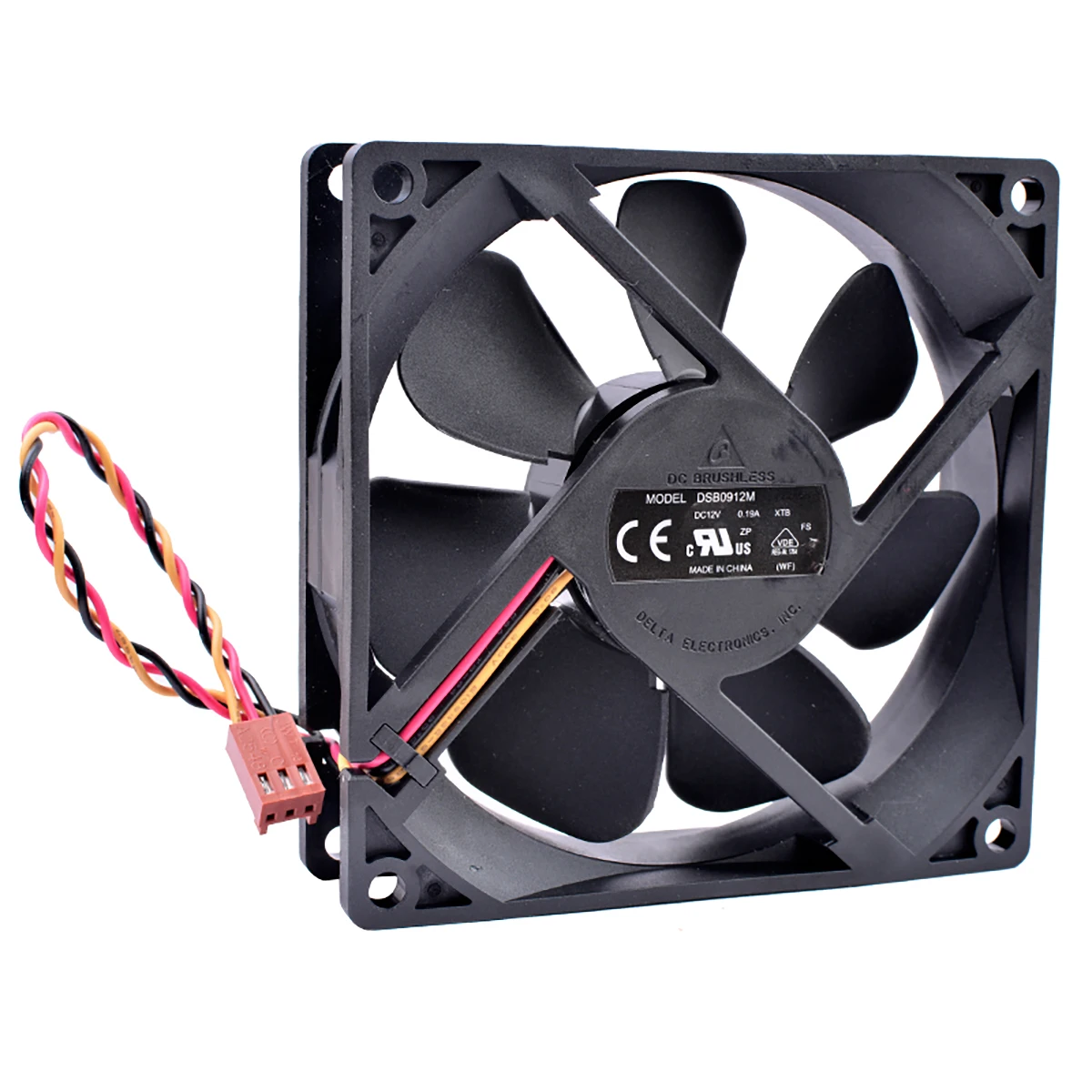 DSB0912M 12V 0.19A 9025 Chassis CPU Speed Measurement Silent Cooling Fan
DSB0912M 12V 0.19A 9025 Chassis CPU Speed Measurement Silent Cooling Fan